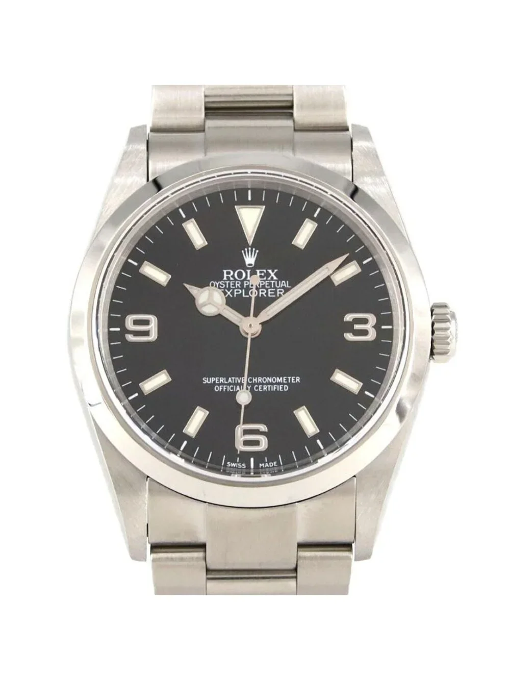 Rolex Explorer-I SS Automatic Winding Number Watch